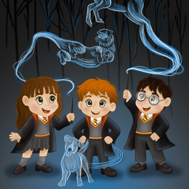 Арт по Вселенной Гарри Поттера