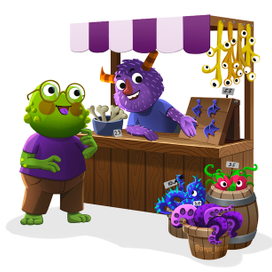 Монстрики на рынке