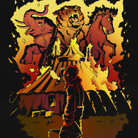 Иллюстрация для аудиостихотворения "Джокер"