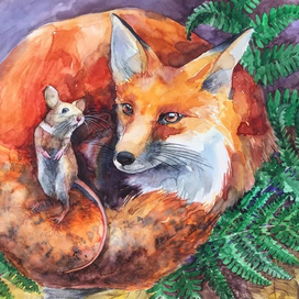 Лис и мышонок