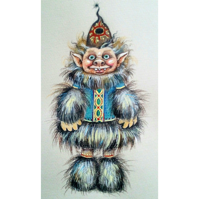 Эскиз ростовой куклы Чакхли