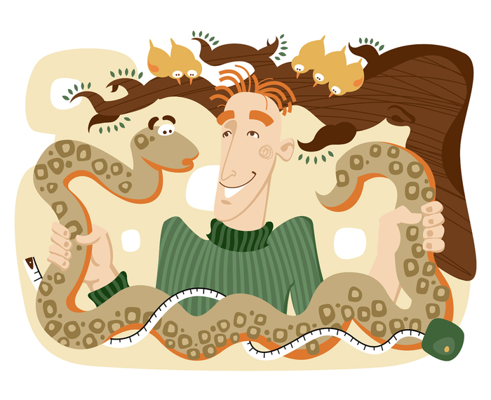 Генрих Сапгир "Змей"