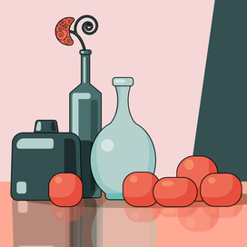 Векторный натюрморт