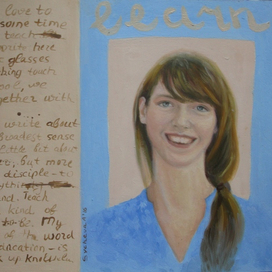 Портрет журналистки