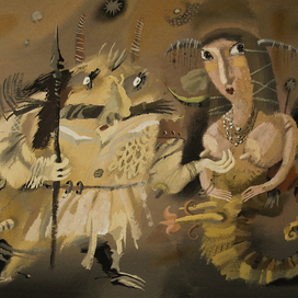 Знаменитый разбойник и красавица