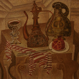 Натюрморт с гранатом