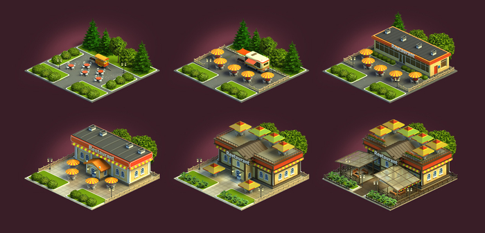 Строения для игры 11х11