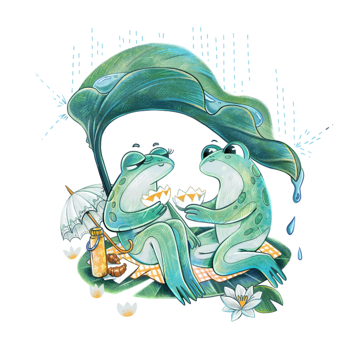 Жабы на свидании