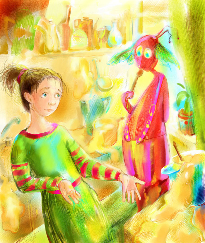 Мирониус на кухне