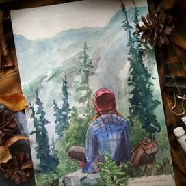 Высоко в горах