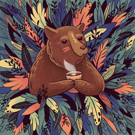 Медведь с какао