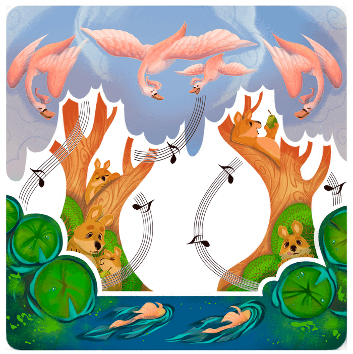 Иллюстрация к книге Доктора Сьюза "Lorax"