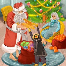 Новый самолет на Новый Год