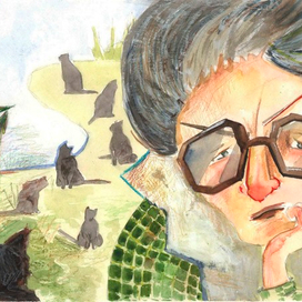 Голодные коты.