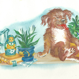 Бобик на окне - Н.Носов