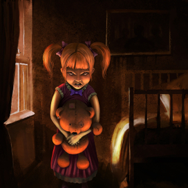 одержимая девочка