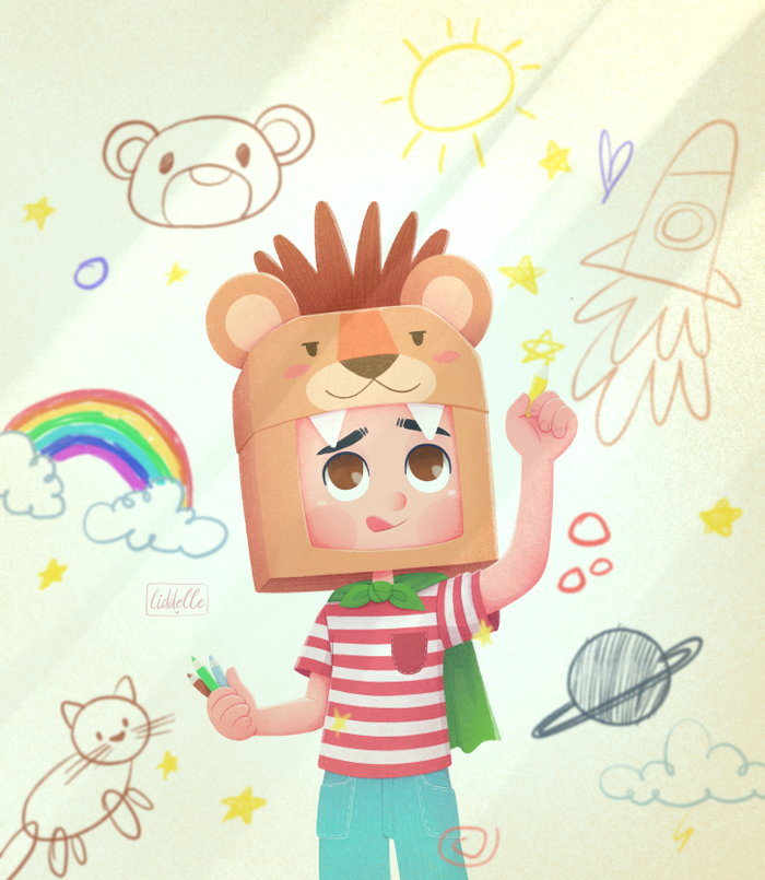 Ещё маленькая творческая личность 