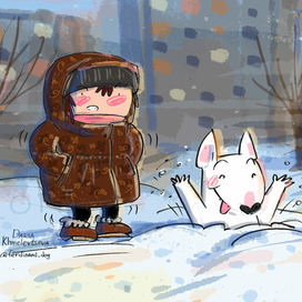 доброе морозное утро