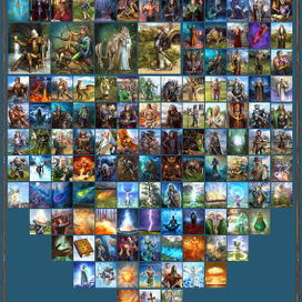 карты для игры Astral heroes