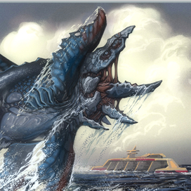 Фантастическое морское животное