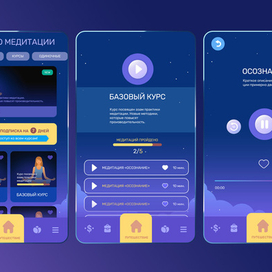 Meditation App UI/UX