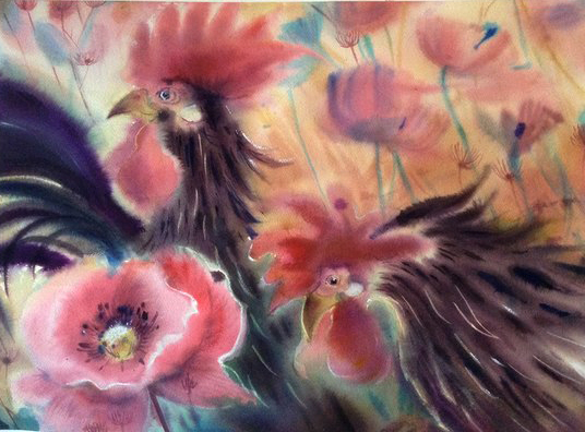 Черные петухи