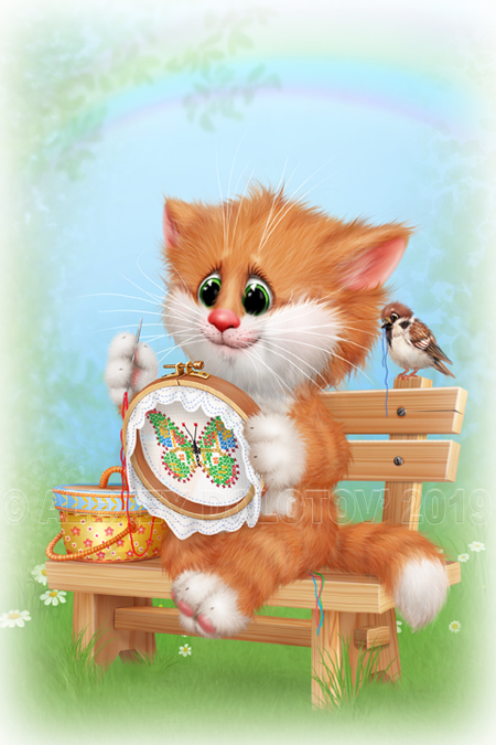 "А я ещё и вышивать могу... и на машинке тоже..." (с)