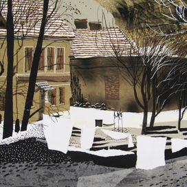 Зима в Вильнюсе. 2017. Лист 3.