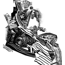 Иллюстрация к роману Милорада Павича "Хазарский словарь"