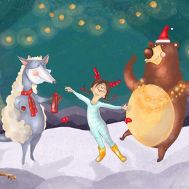 Новый год в лесу