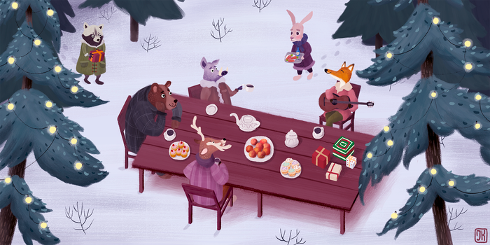 Праздник в лесу