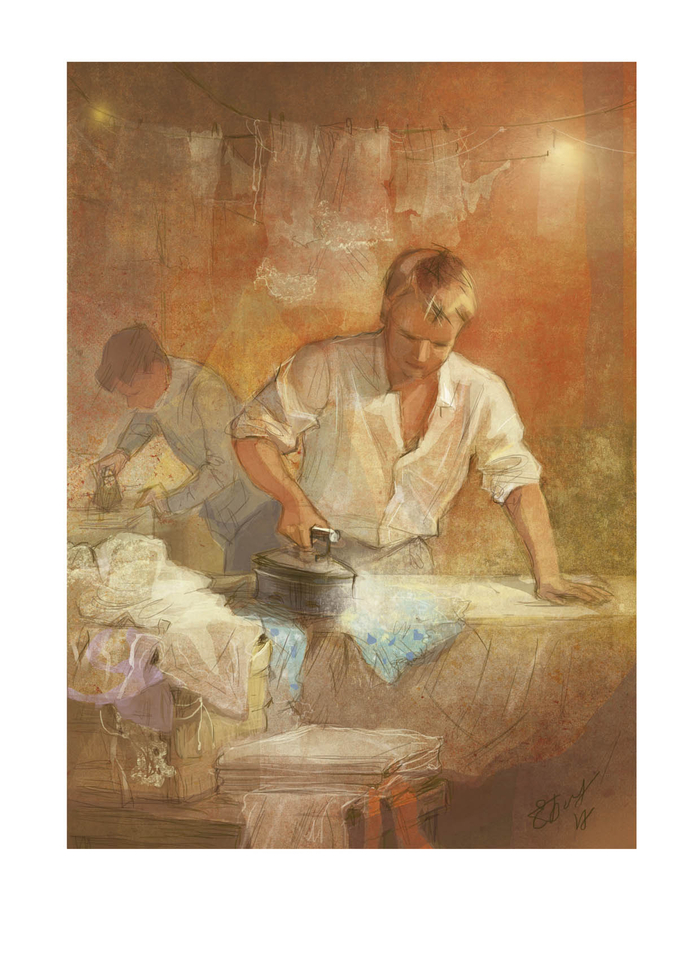 Прачечная "Горячие Ключи" ( "Мартин Иден")