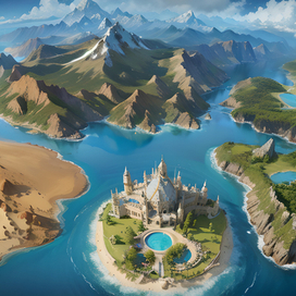 Карта мира для игры