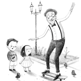 Скейтбордист