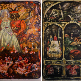 Эскизы к мультфильму.Декамерон.Боккаччо_1