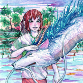 Тихиро и Хаку 