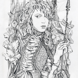 Царевна Лягушка (портрет сестры)