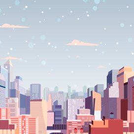 Winter city