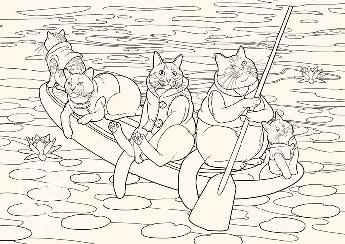 Альбом для раскрашивания "Переславский сувенир".