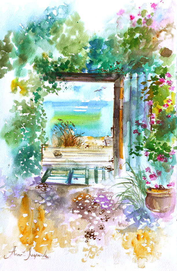 Бирюзовый сад