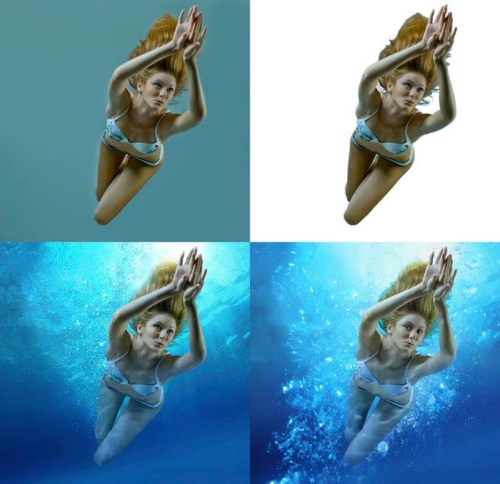 Процесс работы над фото