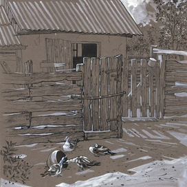 Птичий  двор