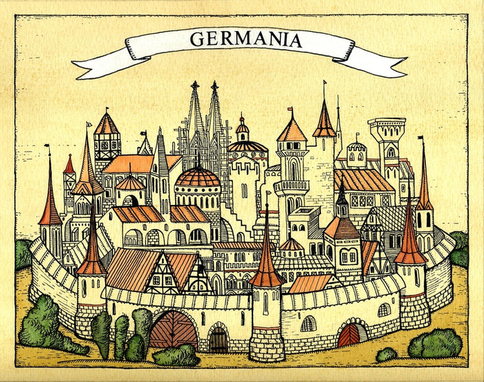 Т. Бекман,"Крестоносец в джинсах".Форзац 1.