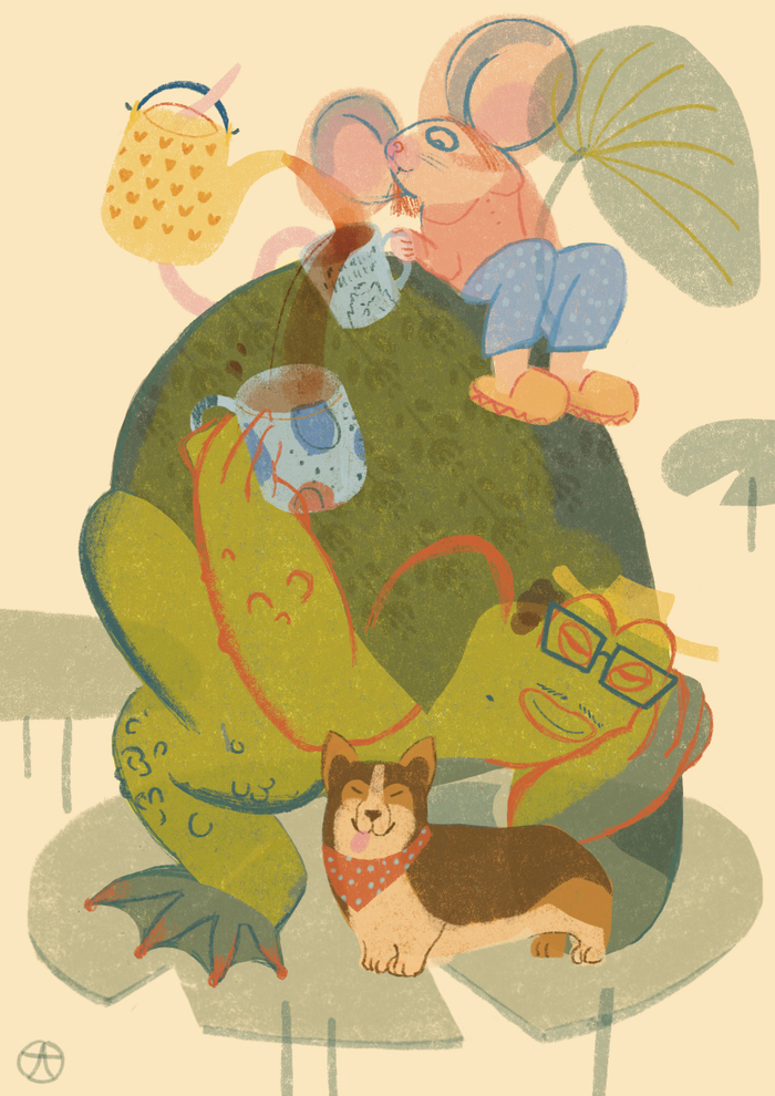 Мышка и Жабка