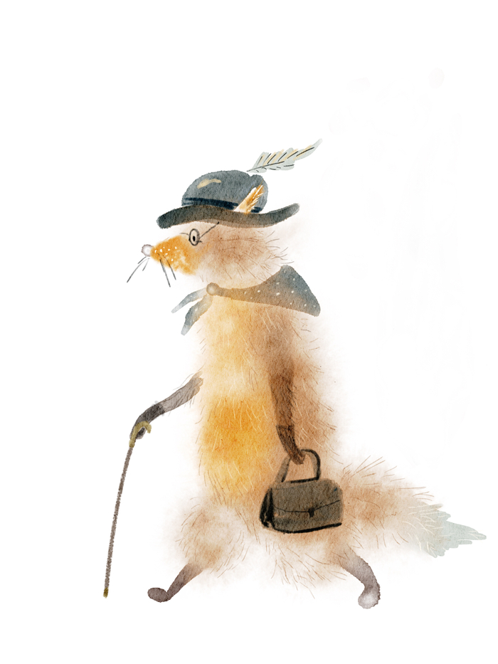 Пунктуальная лиса