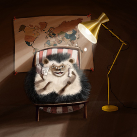 Ежик путешественник