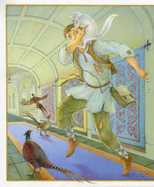 Крихітка та Киць Киць иллюстрация АБАБАГАЛАМАГА 2011