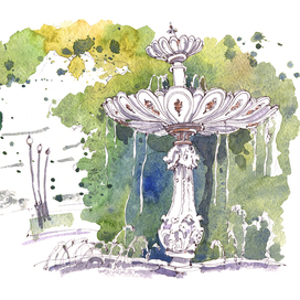 Городская зарисовка