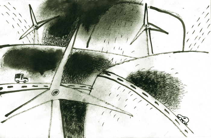 Шотландия. Мельницы