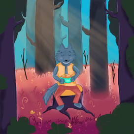 Волк и булочки с корицей